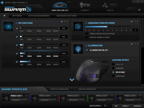 To gain access to all of the Syn Pro Air's settings, the transmitter has to be connected to the PC and the headset must be turned on and paired. . Roccat swarm download